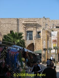 View of the entrance to the Most Great Prison from the White Bazzar area