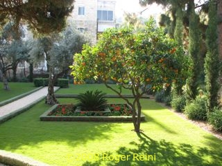 Garden near where Bah'u'llh once pitched His tent